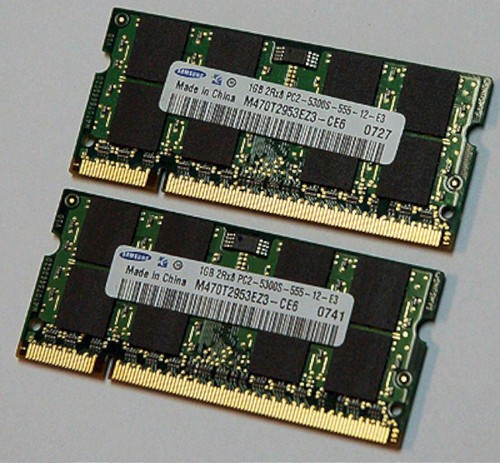 Samsung laptop 2gb ddr2 pc5300 - samsung,
