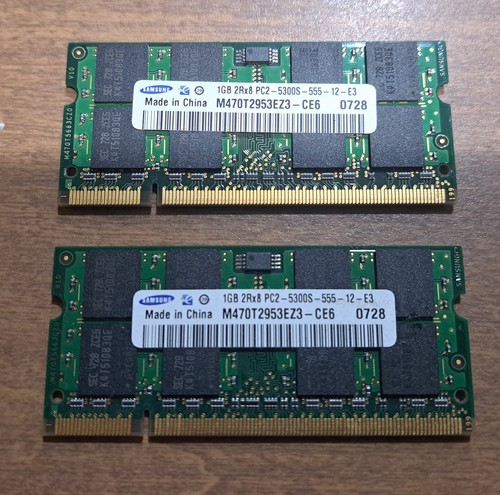 Samsung 2gb 2rx8 pc2 5300s - 2gb, pc2-5300s