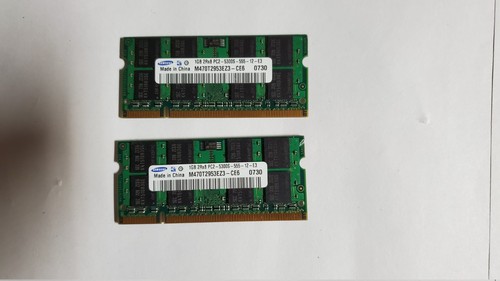 Memory 2x 1gb - pc, 2rx8