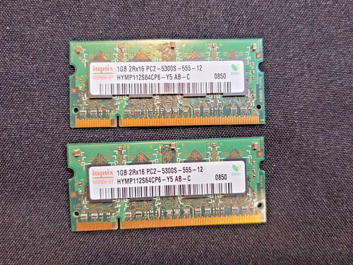 Hynix 2x1gb 2x16 pc2 - hynix, pc2-
