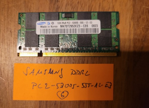 Notebook ram samsung ddr2 1 - ddr2,,