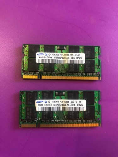 Lot samsung 1gb 2rx8 - lot, 2