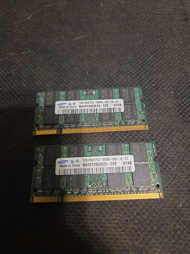 Samsung 1gb 2rx8 pc2 5300s - pc2,